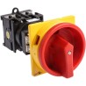 Eaton 3-Pole Panel Mount Isolator Switch, IP65 Rated, 100A, 0.6W, Red Handle, Model