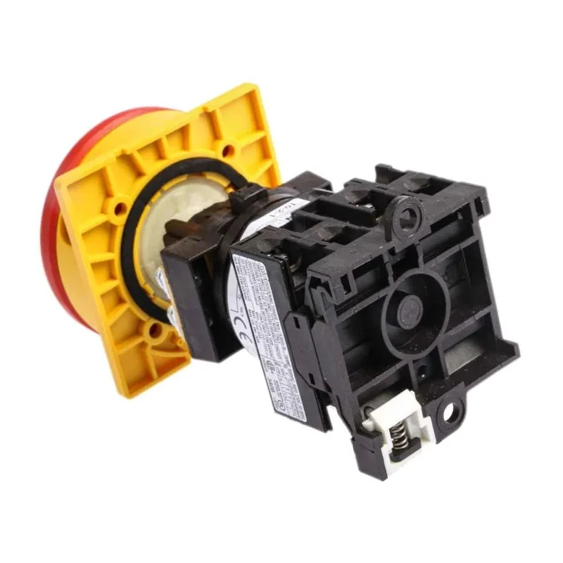 Eaton 3-Pole Panel Mount Isolator Switch, IP65 Rated, 100A, 0.6W, Red Handle, Model 