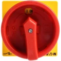 Eaton 3-Pole Panel Mount Isolator Switch, IP65 Rated, 100A, 0.6W, Red Handle, Model 
