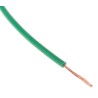 Staubli FlexiVolt Series Green Equipment Wire 26 AWG 39x0.07mm Copper Conductor PVC Sheath 500V 70°C 100m 285-7757