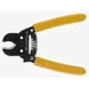 Ideal Industries Data-T Flush Cable Cutter, Steel Jaw, Rubber Grip, Plastic Handle, 139.7mm Length, Maximum Cutting 285-9179