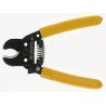 Ideal Industries Data-T Flush Cable Cutter, Steel Jaw, Rubber Grip, Plastic Handle, 139.7mm Length, Maximum Cutting 285-9179
