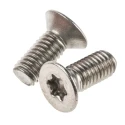 RS PRO Hexalobular Recess Countersunk Stainless Steel Machine Screw 12 mm M5 262-5768