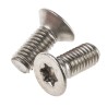 RS PRO Hexalobular Recess Countersunk Stainless Steel Machine Screw 12 mm M5 262-5768