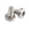 RS PRO Hexalobular Recess Pan Stainless Steel Machine Screw 6 mm M3 262-5847