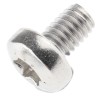 RS PRO Hexalobular Recess Pan Stainless Steel Machine Screw 6 mm M4 262-5910