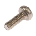 RS PRO Hexalobular Recess Pan Stainless Steel Machine Screw 12 mm M4 262-5926