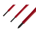 Bahco Insulated Phillips and Slotted Screwdriver Set, Chrome Steel, 5-Piece BE-9881S