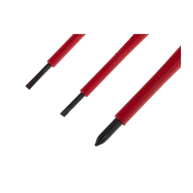 Bahco Insulated Phillips and Slotted Screwdriver Set, Chrome Steel, 5-Piece BE-9881S