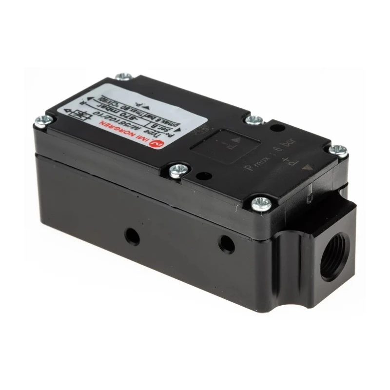 Norgren Industrial Vacuum Pump for Mechanical Engineering Workshops 0.87 to 6 Bar 80 L/min Suction Flow M/58102/10