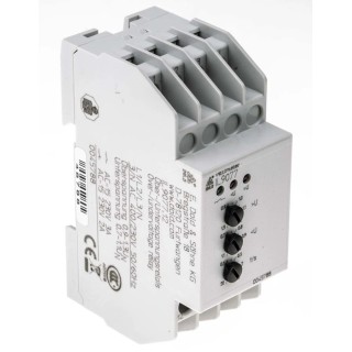 Dold Monitoring Relay 3 Phase DPDT DIN Rail Mount 230V AC 400V AC IL9077.12 3/NAC 400/230V 0.1-20S