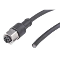 binder Female 5 Way Straight to Unterminated Free End Sensor Actuator Cable 2 m 79 3440 52 05