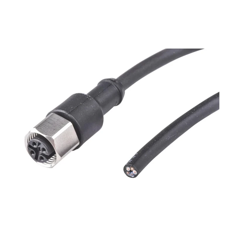 binder Female 5 Way Straight to Unterminated Free End Sensor Actuator Cable 2 m 79 3440 52 05