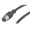 binder Female 5 Way Straight to Unterminated Free End Sensor Actuator Cable 2 m 79 3440 52 05