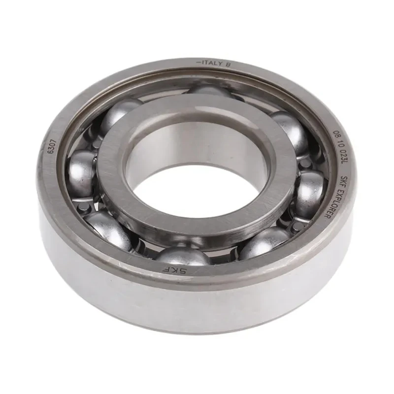 SKF Single Row Deep Groove Ball Bearing 35 mm Inside Diameter 80 mm Outside Diameter 21 mm Race Width Sheet Metal Cage 6307
