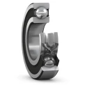 SKF Single Row Deep Groove Ball Bearing 35 mm ID, 80 mm OD, 21 mm Width, Sealed Cage 6307-2RS1