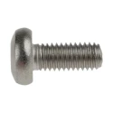 RS PRO Hexalobular Recess Pan Stainless Steel Machine Screw 12 mm M5 262-5960
