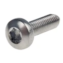 RS PRO Hexalobular Recess Pan Stainless Steel Machine Screw M6 20 mm 262-6036