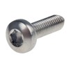 RS PRO Hexalobular Recess Pan Stainless Steel Machine Screw M6 20 mm 262-6036