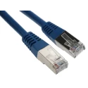 Decelect Cat5 Shielded Terminated Ethernet Cable Blue PVC Jacket 2m CR503B2CBL