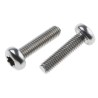 RS PRO Hexalobular Recess Pan Stainless Steel Machine Screw 25 mm M6 262-6042