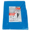 RS PRO Blue Polyethylene Tarpaulin 12 m x 8 m Waterproof Durable with Metal Eyelets 262-6171