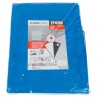 RS PRO Blue Polyethylene Tarpaulin 12 m x 8 m Waterproof Durable with Metal Eyelets 262-6171