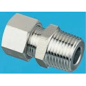 Legris Stainless Steel Pipe Fitting Straight Hexagon Coupler Male BSP 1/2 in 1805 16 21