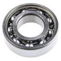 SKF Single Row Deep Groove Ball Bearing 20 mm ID, 42 mm OD, Race Width 12 mm, Sheet Metal Cage, Steel Balls Model 6004