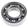 SKF Single Row Deep Groove Ball Bearing 20 mm ID, 42 mm OD, Race Width 12 mm, Sheet Metal Cage, Steel Balls Model 6004