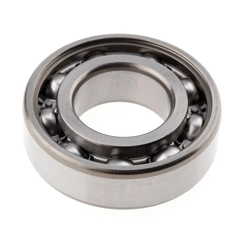 SKF Single Row Deep Groove Ball Bearing 25 mm ID, 52 mm OD, 15 mm Width, Sheet Metal Cage Steel Balls 6205