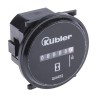 Kubler 6 Digit Hour Meter Counter, Panel Mount, Up Direction, Digit Height 3.5mm, No Reset, Germany Origin 0.135.200.373