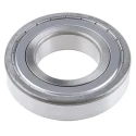 SKF Single Row Deep Groove Ball Bearing 40 mm ID, 80 mm OD, 18 mm Race Width, Shielded 6208-2Z