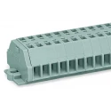 WAGO 260 Series Terminal Strip Grey, 1.5mm² Cable CSA, 1-Level Cage Clamp, 400V, 18A Current Rating 260-106