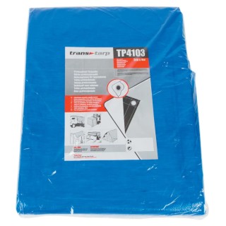 RS PRO Blue Polyethylene Tarpaulin 5 m x 4 m 262-7045