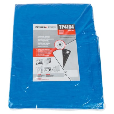 RS PRO Blue Polyethylene Tarpaulin 8 m x 5 m Durable Waterproof Cover 262-7051