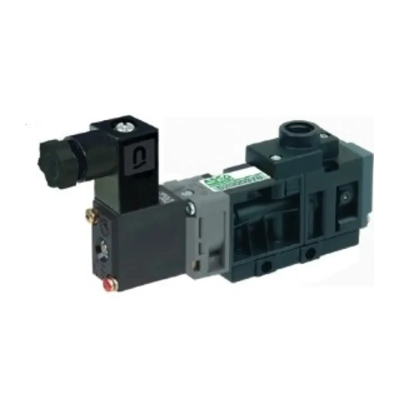 EMERSON ? ASCO Pneumatic Solenoid Valve, Pilot Actuation, Port Size 1/8 in, Seal Material Nitrile Rubber (NBR), 3/2 52000192