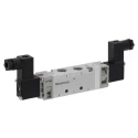 EMERSON ? ASCO Pneumatic Solenoid Valve, Pilot G Actuation, 1/8 in Port Size, 24V DC, 8 bar Max Operating Pressure 52100009