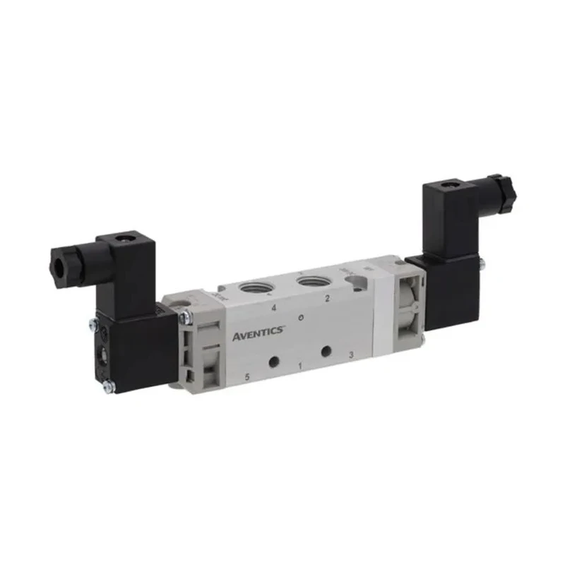 EMERSON ? ASCO Pneumatic Solenoid Valve, Pilot G Actuation, 1/8 in Port Size, 24V DC, 8 bar Max Operating Pressure 52100009
