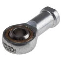 RS PRO M12 x 1.25 Female Steel Rod End 12mm Bore Metric 1900N Static Load 303-4034