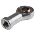 RS PRO M12 x 1.25 Female Steel Rod End 12mm Bore Metric 1900N Static Load 303-4034