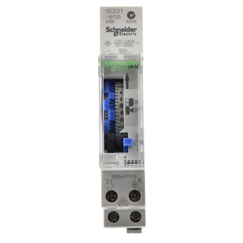 Schneider Electric Analogue Acti9 DIN Rail Time Switch 230V ac Acti9
