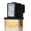 Burkert 2 Port NC Brass Body Solenoid Valve 230V AC, 3 mm Orifice Diameter, Series 6013 125304