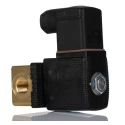 Burkert 2 Port NC Brass Body Solenoid Valve 230V AC, 3 mm Orifice Diameter, Series 6013 125304