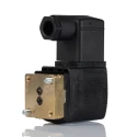 Burkert 3 Port NC Brass Solenoid Valve 24V dc, 2mm Orifice Diameter, 6014 Series 125367