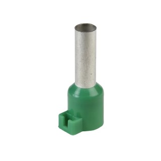 Schneider Electric Linergy DZ5 Insulated Bootlace Ferrule 11.5 mm Pin Length 3.95 mm Pin Diameter Green DZ5CA062