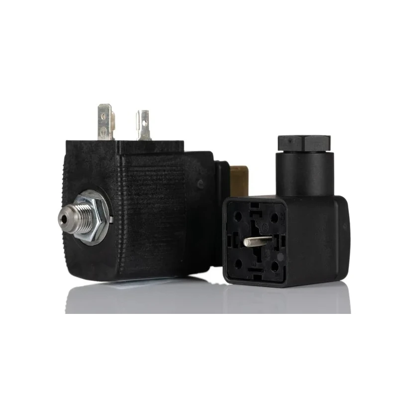 Burkert 3 Port NC Brass Solenoid Valve 24V dc, 2mm Orifice Diameter, 6014 Series 125367
