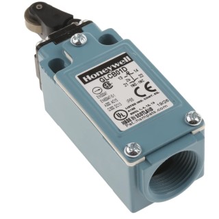 Honeywell GLC Series Roller Lever Limit Switch 1 NC/1 NO, , Die Cast Zinc Housing, 240V AC, 6A IP66