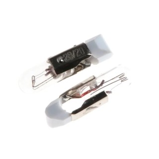 RS PRO Clear Incandescent Indicator Light 28V, 4.2mm Diameter, 16.5mm Length 294-5179