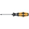 Wera Standard Screwdriver, PH1 Tip, 90 mm Blade, 98 mm Overall Length 05017005001